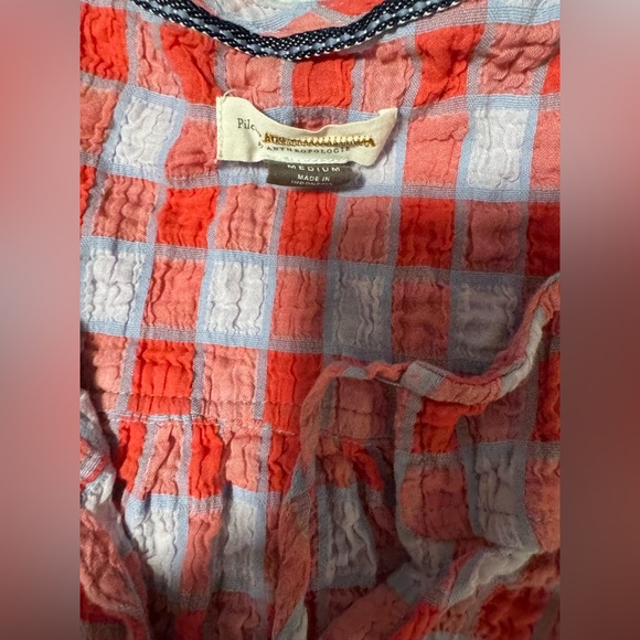 Pilcro Anthropologie Neve Tiered Blouse - Picture 8 of 8